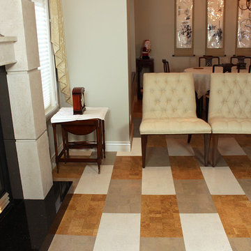 Parquet Flooring cork tiles design
