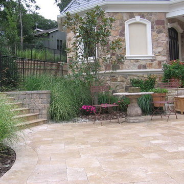 Backyard Resort Area & Tennis Court