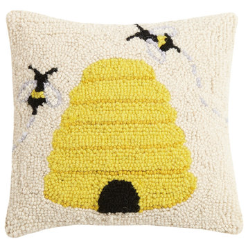 Beehive Hook Pillow