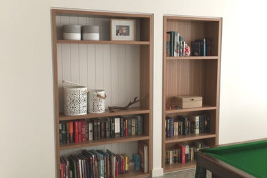 Built in bookcase