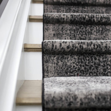 Dark Leopard Stair Runner