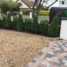 Paving and hedging