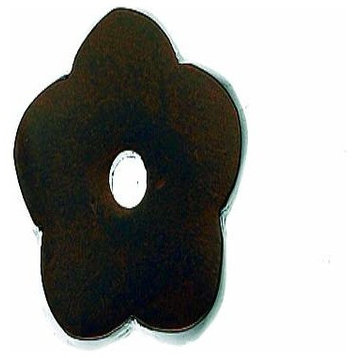 Aspen Flower Plate - Mahogany Bronze, TKM1428
