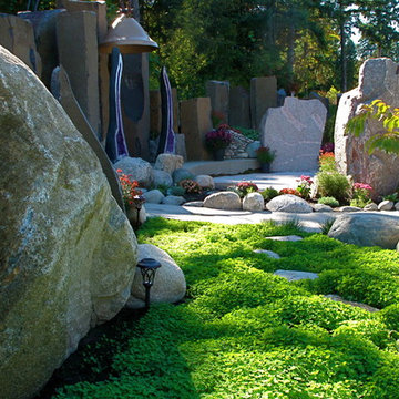 Transformed yard.