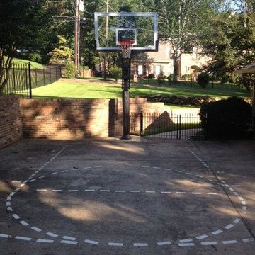 Jay W's Pro Dunk Platinum Basketball System on a 25x25 in Huntsville, AL