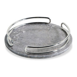 Interlude Piper Marble Tray - SKU: 988035 - Major Kitchen Appliance Parts And Accessories