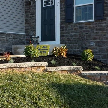Hanover Front Yard Ideas & Nicolock Retaining Wall