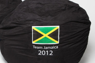 Bespoke Memory Foam Bean Bags made for Olympic Team Training Camps and UK Rugby