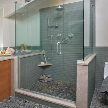 Shower Enclosures - Door,Panel, 90 Degree Return
