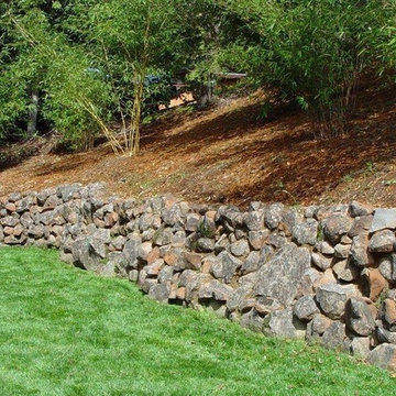 The Waggoners retaining wall