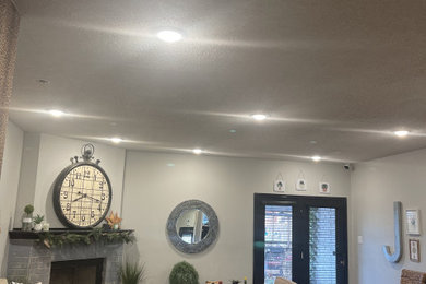 Example of a living room design in Austin