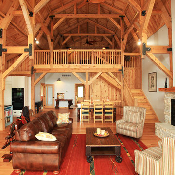 Perfectly Secluded Gambrel Barn Home