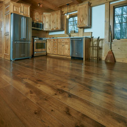 North Virginia Timber Frame Home - Hardwood Flooring