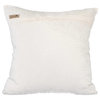 White Decorative Pillow Covers 18"x18" Velvet, Sharing My Charm