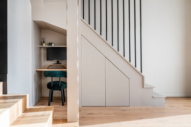 Idées déco pour un escalier classique.