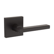 Kwikset 154HFL Halifax Passage Door Lever Set, Iron Black