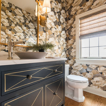Magnificent Botanical Powder Room