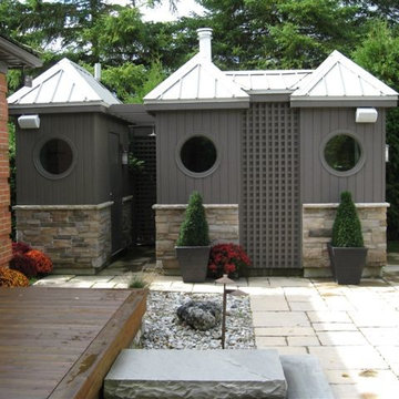 Pool Cabana and change room