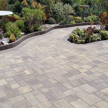 Laguna Niguel Driveway & Backyard Pavers Patio Project