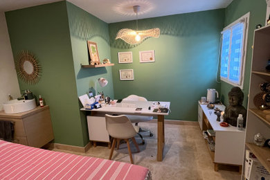 Idée de décoration pour un bureau design.