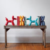 Big Top Balloon Dog Bookends Teal By Imm Living