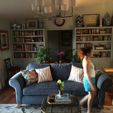 Colorful Living Room/Library/Family Room