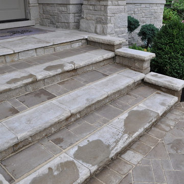 Western Springs - Entry Sidewalk & Outdoor Living Patio