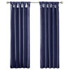 100% Polyester Twist Tab Lined Window Curtain, MP40-6317