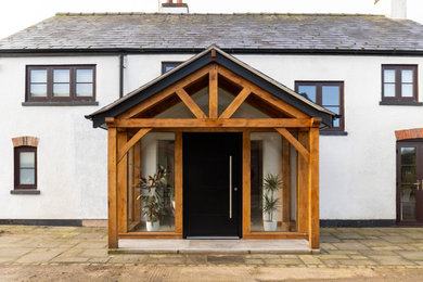 This is an example of a modern entrance in Cheshire.
