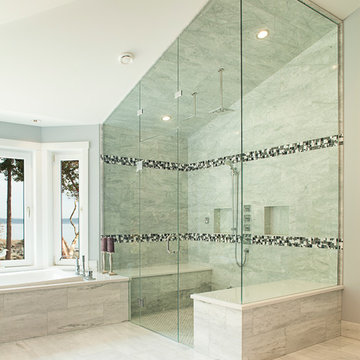 Large Traditional Waterfall Shower