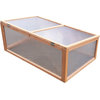 Indoor/Outdoor Portable Cold Frame Greenhouse 29.9-In. x 18.5-In. x 43.3-In.