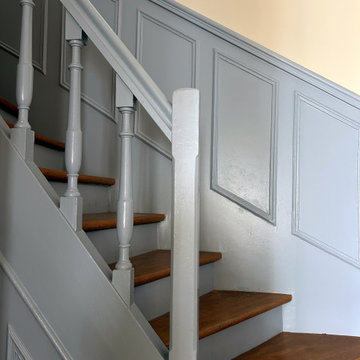 Les escaliers et les cimaises