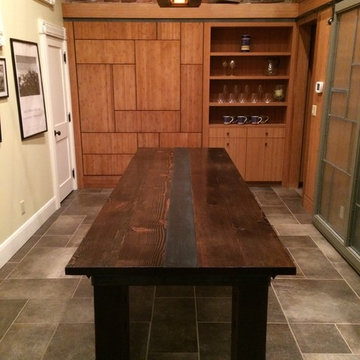 Rustic Reclaimed Wood Dining Table