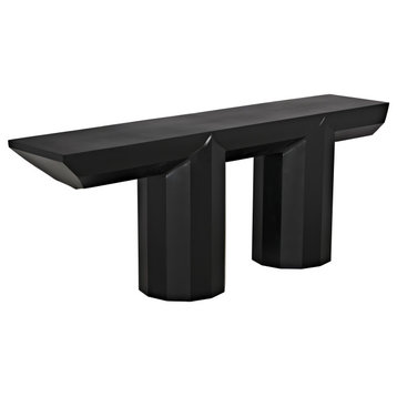 Noir Furniture - Los Altos Console Table - GCON404MTB
