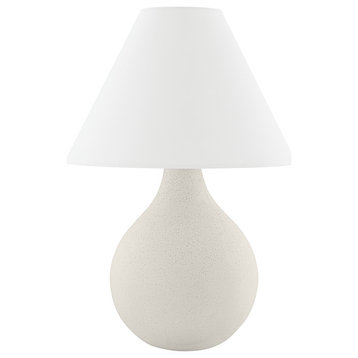 Helena 1 Light Table Lamp, White