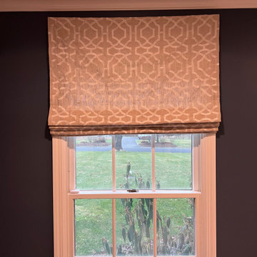 Roman Shades - operational and faux