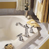 Delta T2755-Pblhp Roman Bathtub Faucet Trim Without Handles, Polished Brass