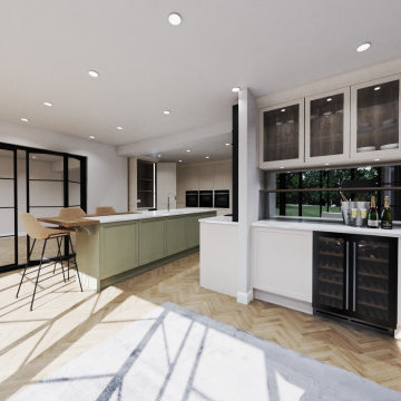 The Rugby Kitchen/Boot Room - Gaddesby Holkham - RRP £47000 - Luxe Price £38,270