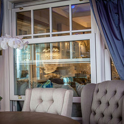 Sliding Sash windows in modern design home - Windows