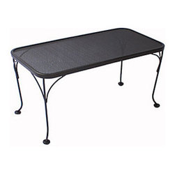 Woodard 18" x 36" Rectangular Coffee Table - Outdoor Coffee Tables