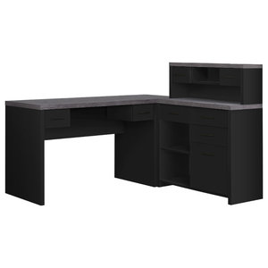 Bush Furniture Stockport Corner Desk Black X 30 20926ym