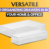 YBM Home White Mesh Desk Drawer Organizer Tray, 4x12x2, 12 Pack