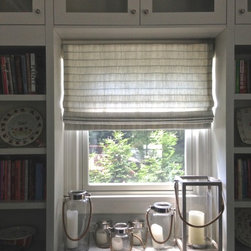 Roman Shades | Window Treatments - ローマンシェード