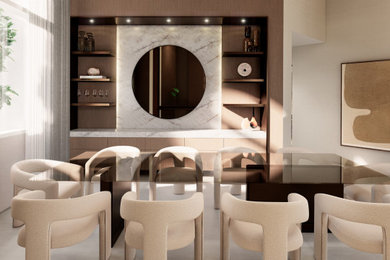 South Florida Home Dining Room