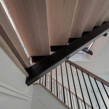 Project #122 | Freestanding Steel & Wood Staircase