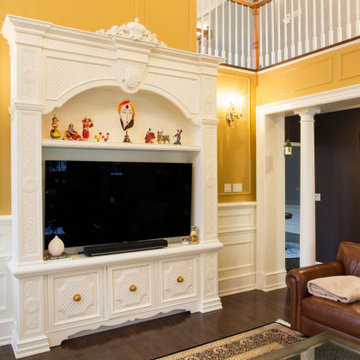 Custom Family Room in Princeton, NJ.