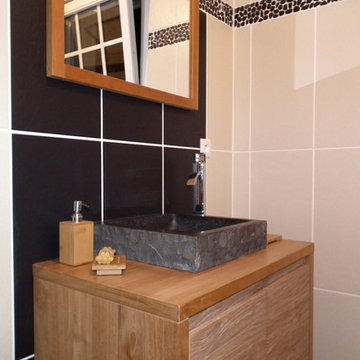 LIVING'ROC UK - OUR CLIENTS' INSTALLATIONS STONE GRANITE SHOWER TRAYS BASES
