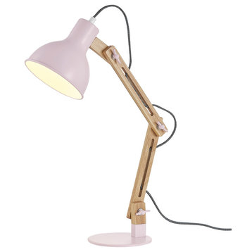 Cartwright LED Task Table Lamp, Chalk Pink