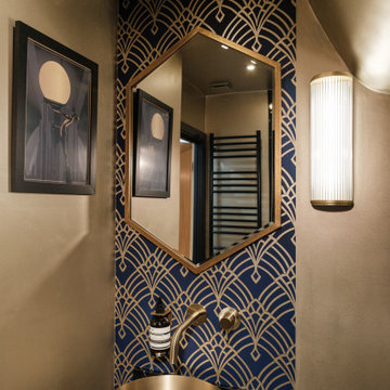Deco Inspired Shower Room - Rotherhithe