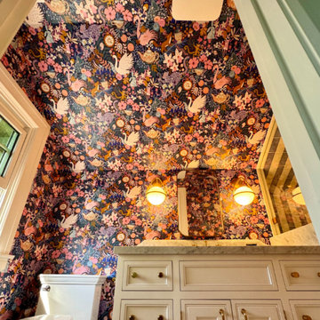 Bathroom wallpaper installation Atlanta